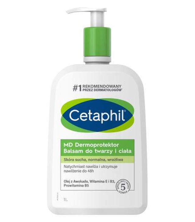 Cetaphil MD Dermoprotektor, balsam do twarzy i ciała, 1000 ml - ważny do 2025-03-31