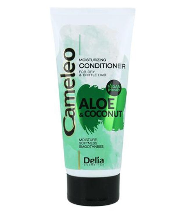 Cameleo Aloes i kokos Odżywka nawilżająca do włosów suchych i łamliwych - 200 ml - cena, opinie, stosowanie