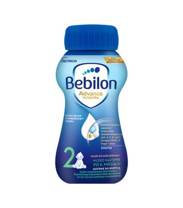 Bebilon 2 Advance Pronutra, mleko następne po 6. miesiącu, 200 ml