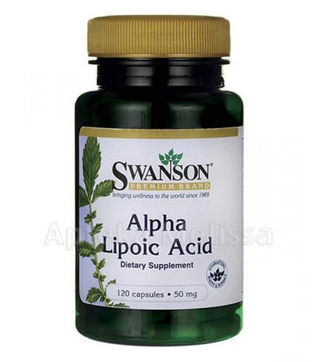 SWANSON ALA Kwas alfa liponowy 50 mg, 120 kapsułek