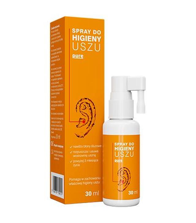 Spray do higieny uszu pure, 30 ml