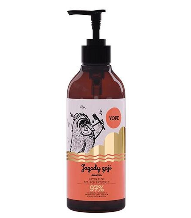 Yope Jagody goji i wiśnia Naturalny żel pod prysznic - 400 ml - cena, opinie, właściwości