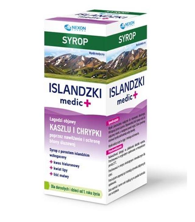 SYROP ISLANDZKI MEDIC+ Syrop z porostem islandzkim - 125 ml