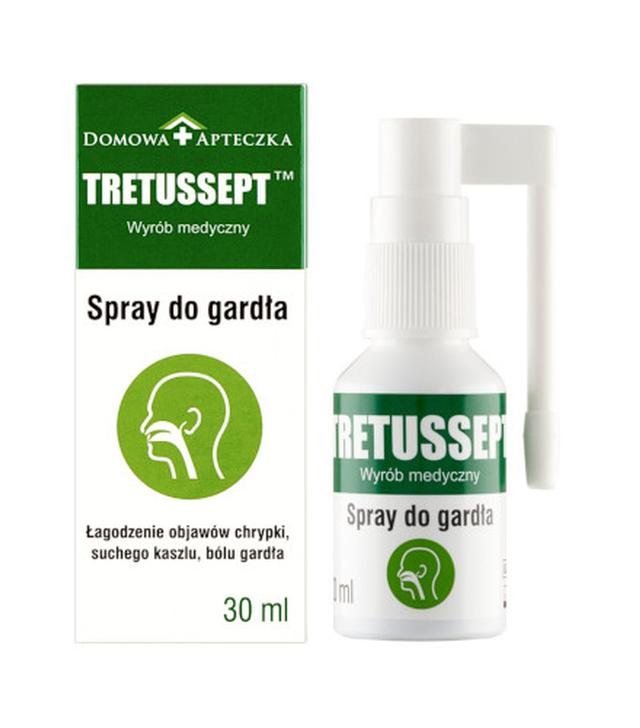 Domowa Apteczka Tretussept Spray do gardła - 30 ml