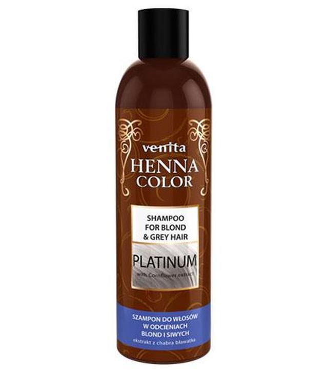 VENITA Henna Color Szampon podtrzymujący kolor Platinum, 250 ml