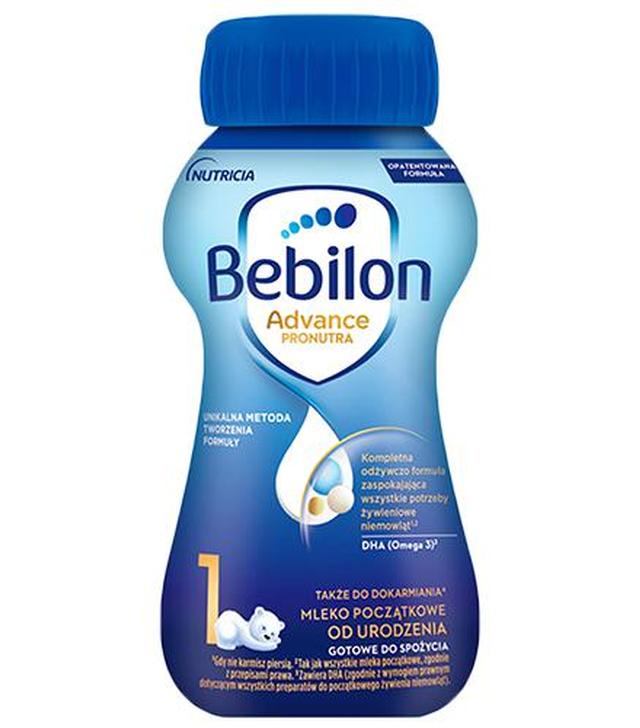 Bebilon 1 Advance Pronutra, mleko początkowe w płynie, od urodzenia, 200 ml