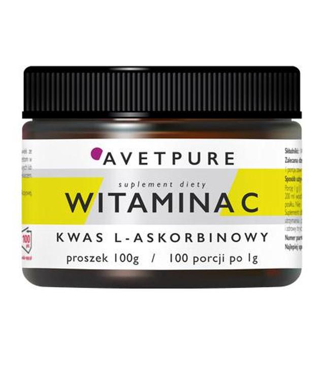 Avetpure Witamina C - 100 g Na odporność - cena, opinie, właściwości