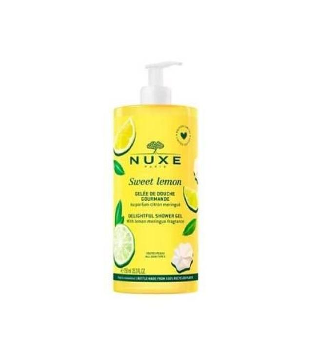 Nuxe Sweet Lemon, Żel pod prysznic, 750 ml