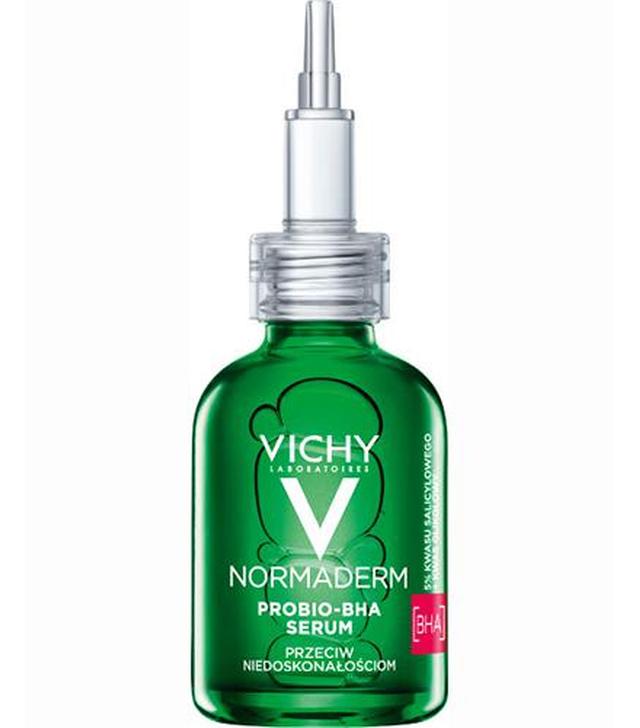 Vichy Normaderm Serum  przeciwtrądzikowe z kwasem BHA, 30 ml, cena, opinie, właściwości