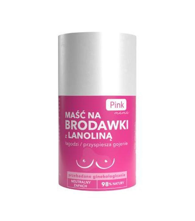 Pink Mama Maść na brodawki z lanoliną, 50 ml