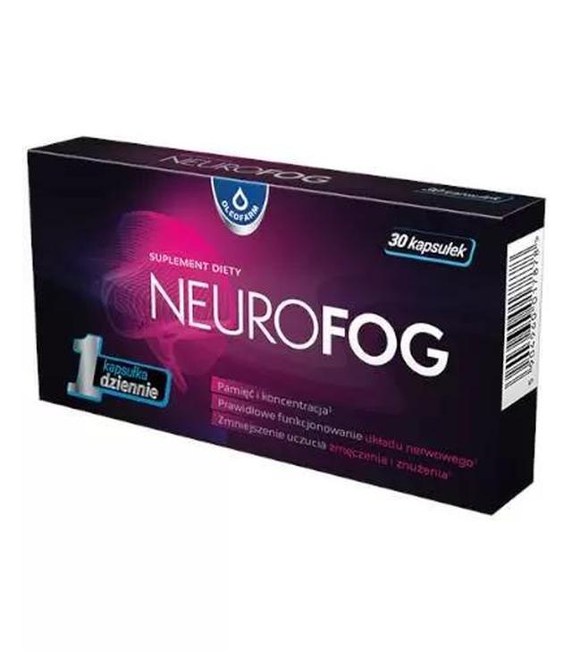 Neurofog, kapsułki, 30 sztuk  - ważny do 2025-09-30