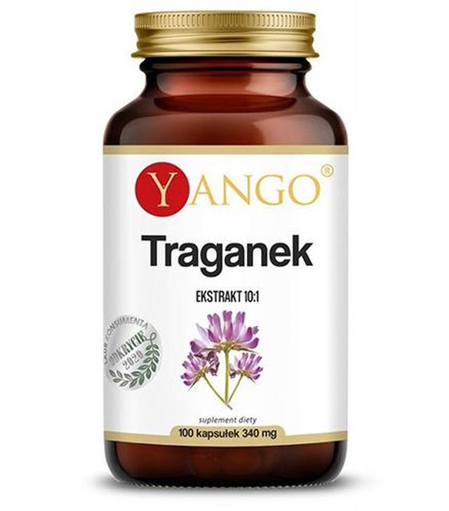 Yango Traganek Astragalus Ekstrakt 10:1 430 mg - 100 kaps. - cena, opinie, właściwości
