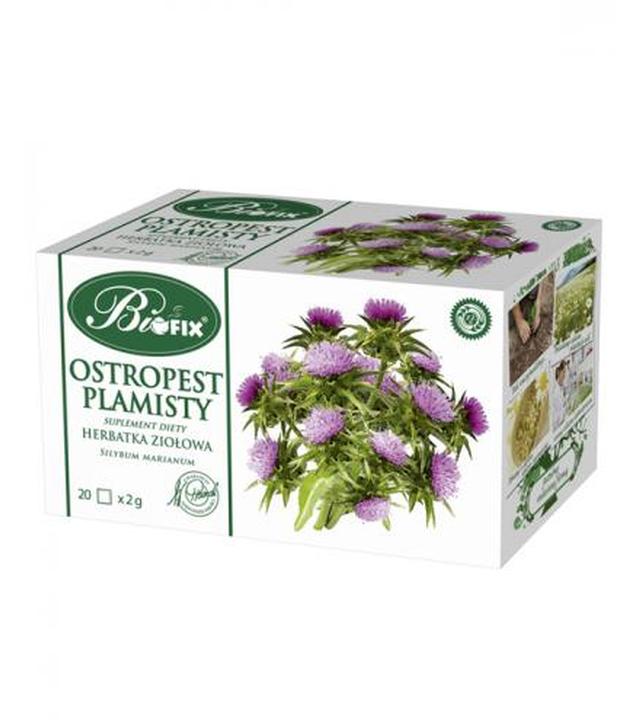 BI FIX Ostropest plamisty herbatka ziołowa, 20 saszetek
