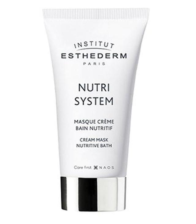 Esthederm Nutri System Cream Mask Nutritive Bath Kremowa Cudownie Odżywcza i Regenerująca Maseczka do twarzy, 75 ml
