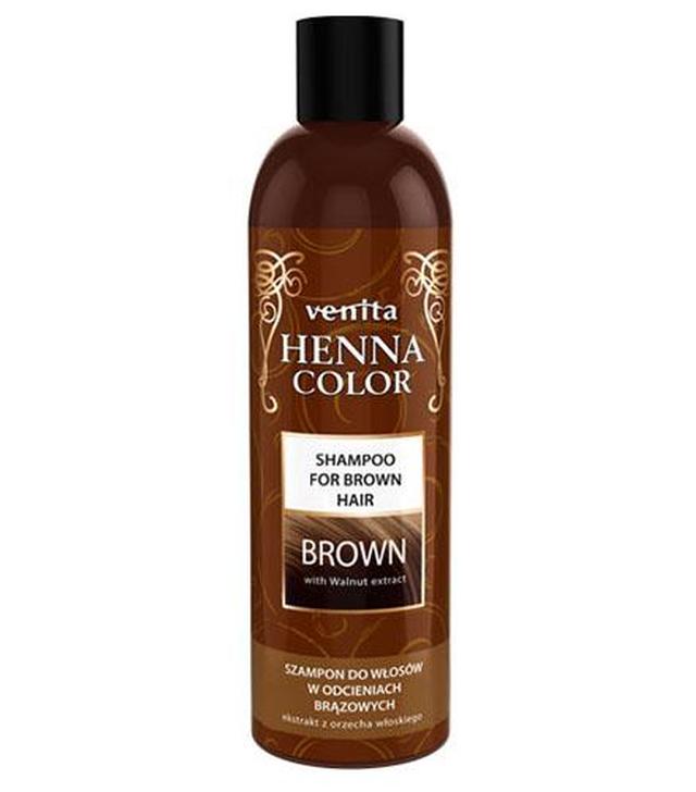 VENITA Henna Color Szampon podtrzymujący kolor Brown, 250 ml