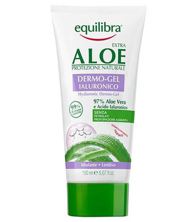 Equilibra Extra Aloesowy Dermo-Gel z kwasem hialuronowym, 150 ml Na skórę i włosy - cena, opinie, właściwości - ważny do 2024-07-31