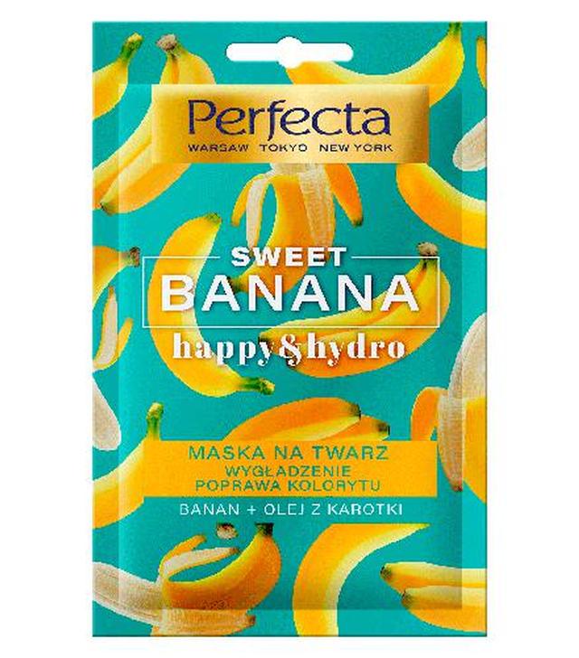 Perfecta Sweet Banana Maska na twarz - 10 ml - cena, opinie, właściwości - ważny do 2025-09-14