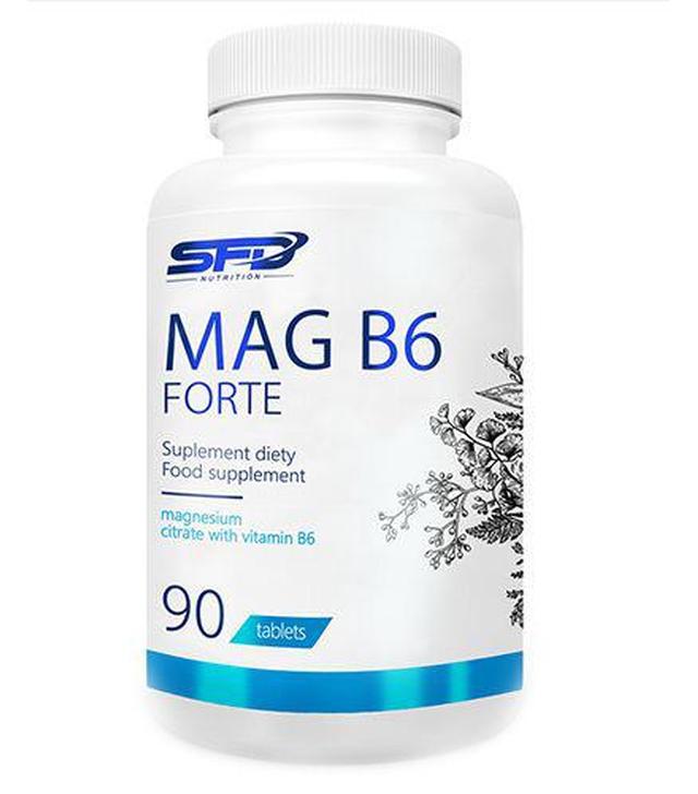 SFD MAG B6 forte - 90 tabl. - cena, opinie, składniki