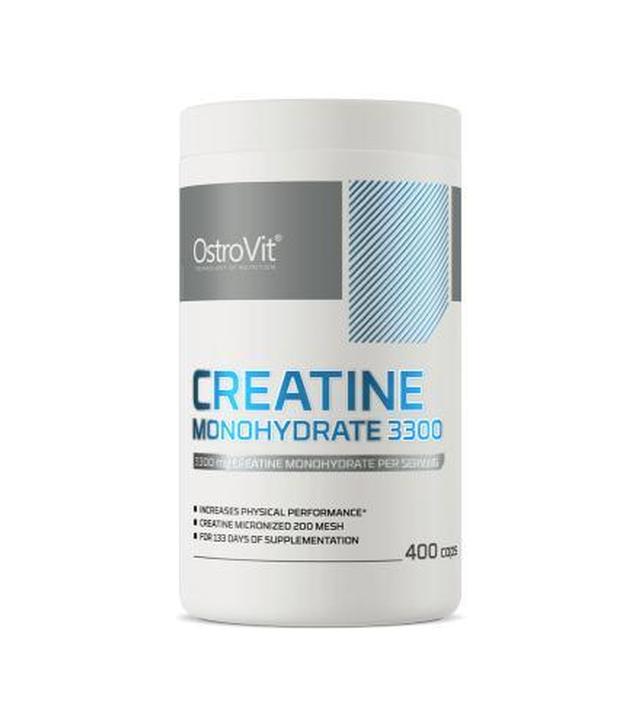 OstroVit Monohydrat Kreatyny 3300 mg, 400 kapsułek