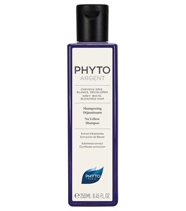 Phyto Phytoargent Szampon redukujący żółty odcień włosów - 250 ml - cena, opinie, stosowanie