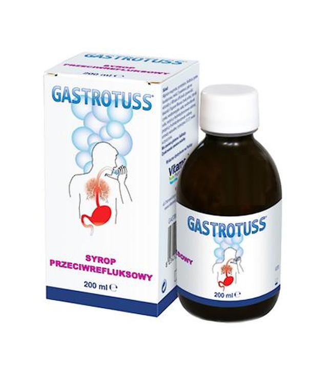 GASTROTUSS Syrop przeciwrefluksowy - 200 ml - cena, opinie, dawkowanie