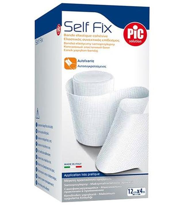 Pic Solution SelfFix Elastyczny bandaż samoprzylepny 12 cm x 4 m - 1 szt. - cena, opinie, wskazania