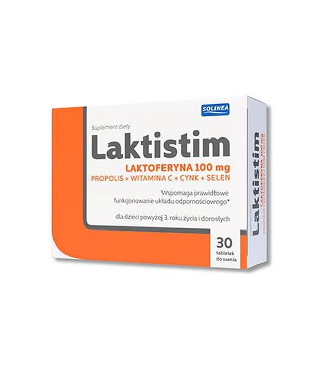 Laktistim, 30 tabletek do ssania, cena, opinie, stosowanie - ważny do 2024-08-31