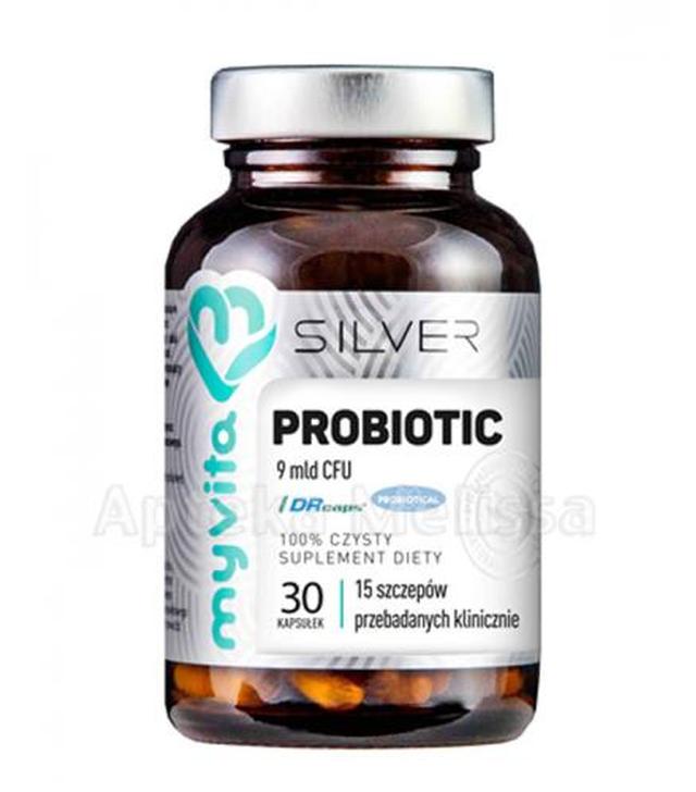 MYVITA SILVER Probiotic 9 mld CFU - 30 kaps.