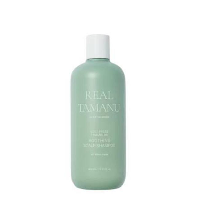 Rated Green REAL TAMANU, Szampon kojący skórę głowy z olejem tamanu, 400 ml