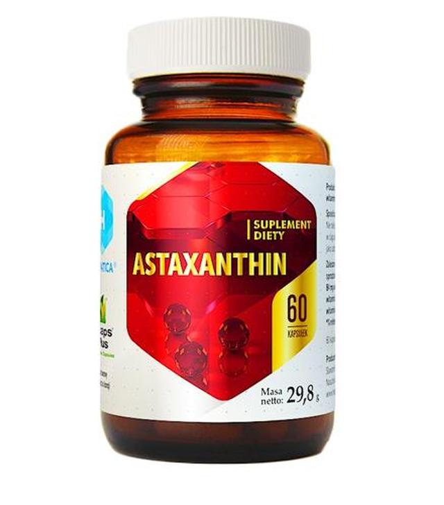 Hepatica Astaxanthin - 60 kaps. - cena, opinie, wskazania