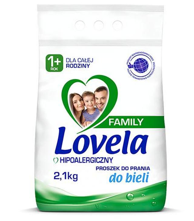 Lovela Family Proszek do prania do bieli, 2,1 kg, cena, opinie, wskazania