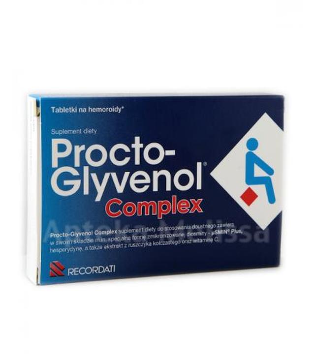 PROCTO-GLYVENOL COMPLEX 30 tabl. na hemoroidy