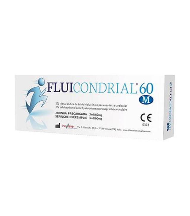 Fluicondrial M 60 3ml/60mg,1 szt., cena, opinie, wskazania