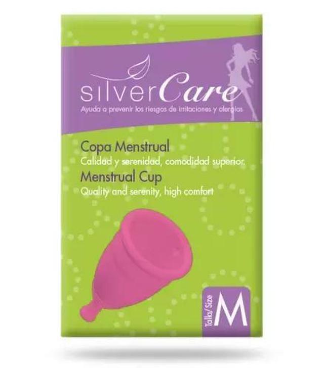 Masmi Silver Care, kubeczek menstruacyjny, rozmiar M, 1 sztuka
