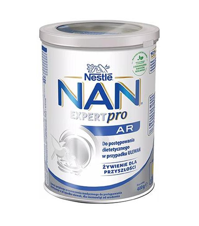 Nestle Nan Expert Pro AR dla niemowląt z tendencją do ulewań od urodzenia, 400 g