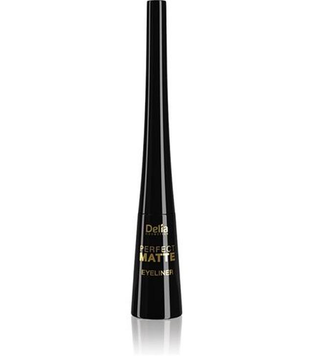 Delia Perfect Matte Eyeliner matowy brązowy, 1 sztuka