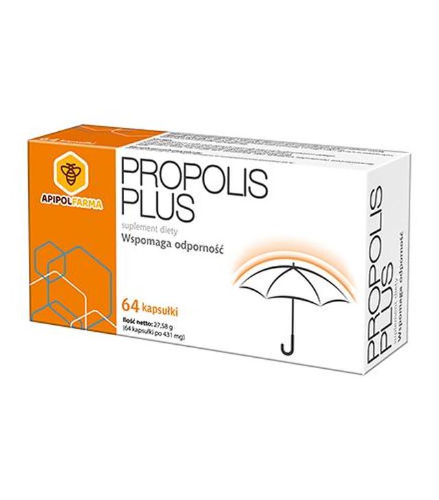 FARMINA Propolis Plus - 64 kaps. - odporność - cena, opinie, wskazania