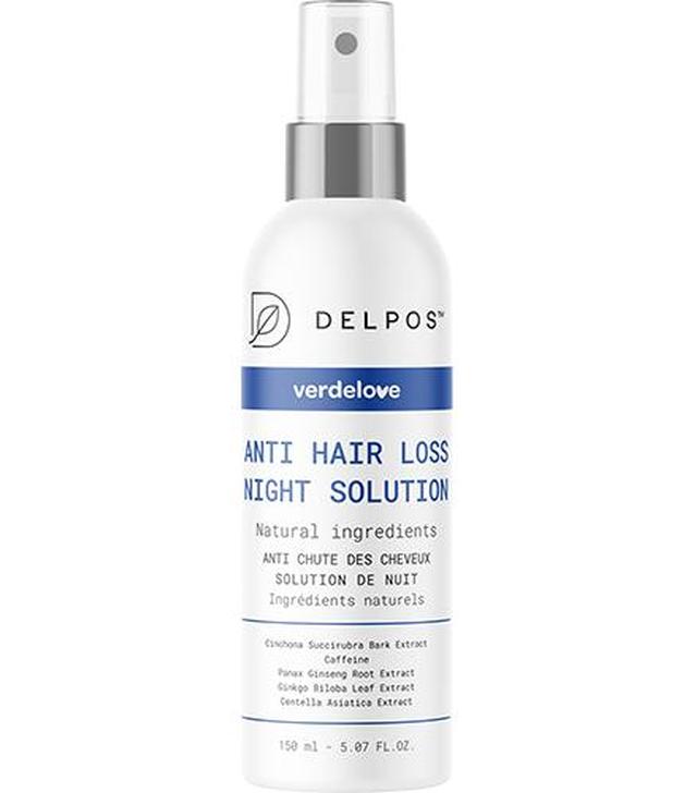 Verdelove Delpos Night Solution Płyn do skóry głowy wzmacniający włosy, 150 ml