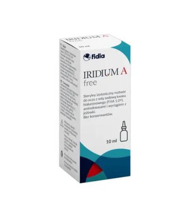 Iridium A free, krople do oczu, 10 ml