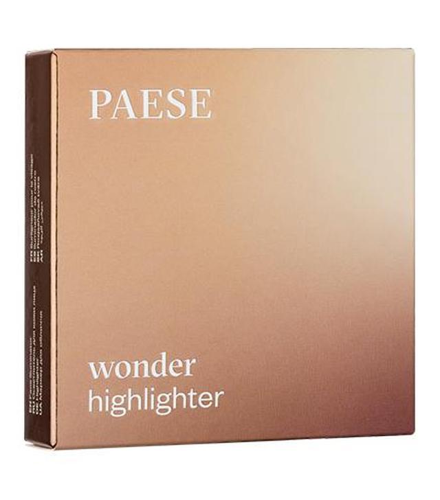 Paese Rozświetlacz Puder Wonder Glow Highlighter, 7,5 g, cena, opinie, właściwości