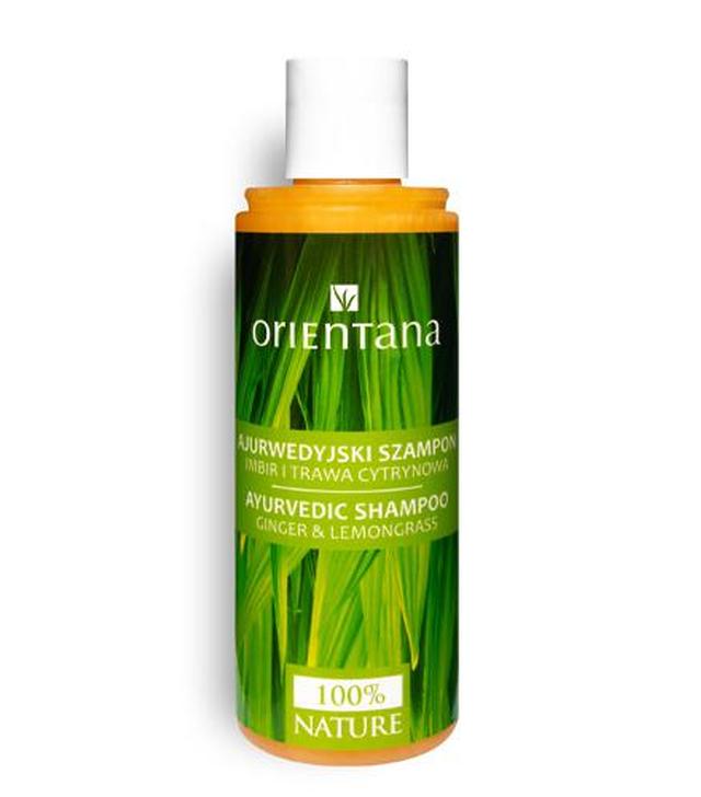 Orientana Ajurwedyjski szampon do włosów imbir i trawa cytrynowa - 210 ml - cena, opinie, właściwości