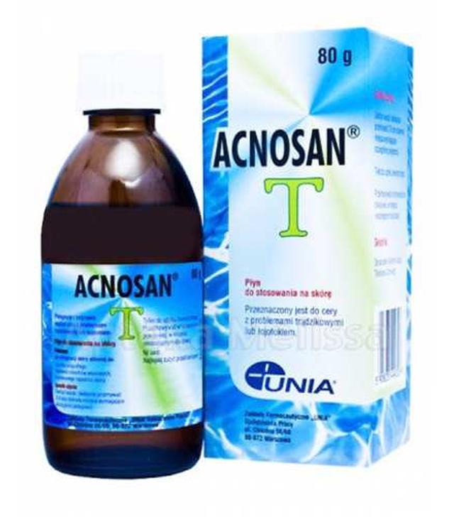 ACNOSAN T Płyn do stosowania na skórę -  80 g. Na trądzik czy łojotokowe zapalenie skóry.