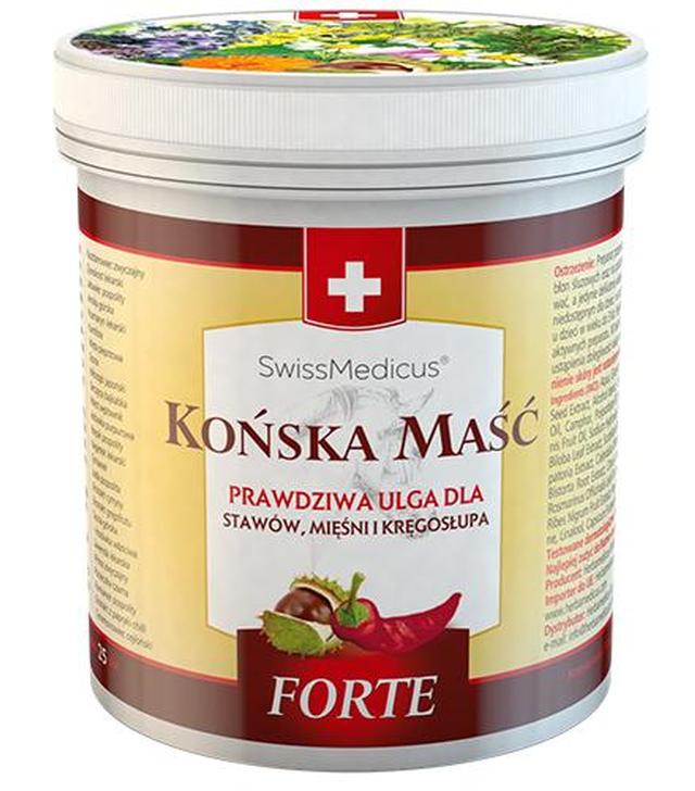 Herbamedicus Końska maść forte rozgrzewająca - 500 ml