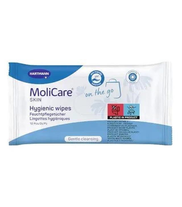 MoliCare Skin Chusteczki do higieny, 10 sztuk