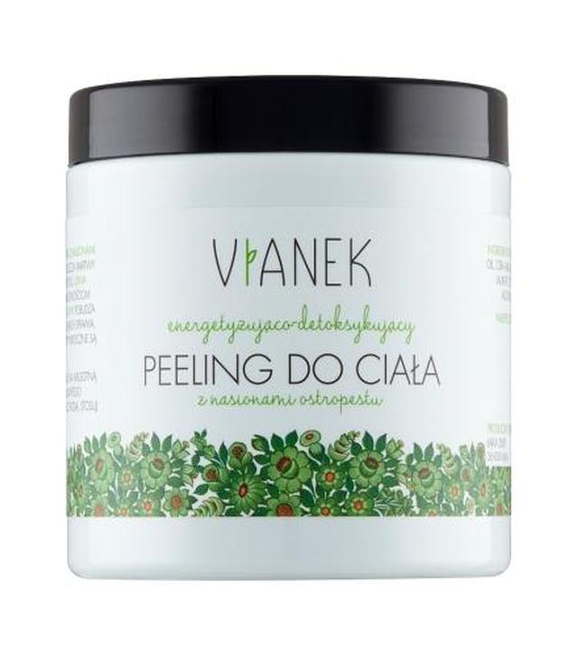 VIANEK Energetyzująco-detoksykujący peeling do ciała - 250 ml - ważny do 2025-07-31