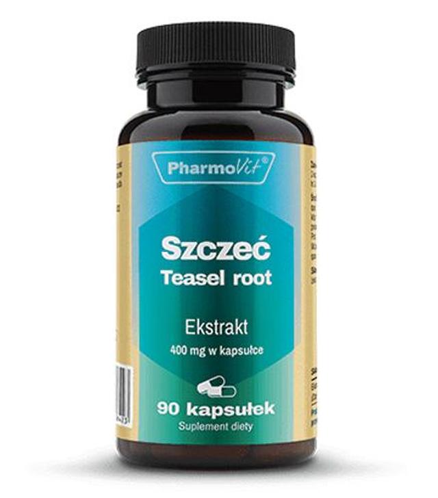 Pharmovit Szczeć Teasel root 4:1 400 mg - 90 kaps. Na ból i odporność - cena, opinie, stosowanie
