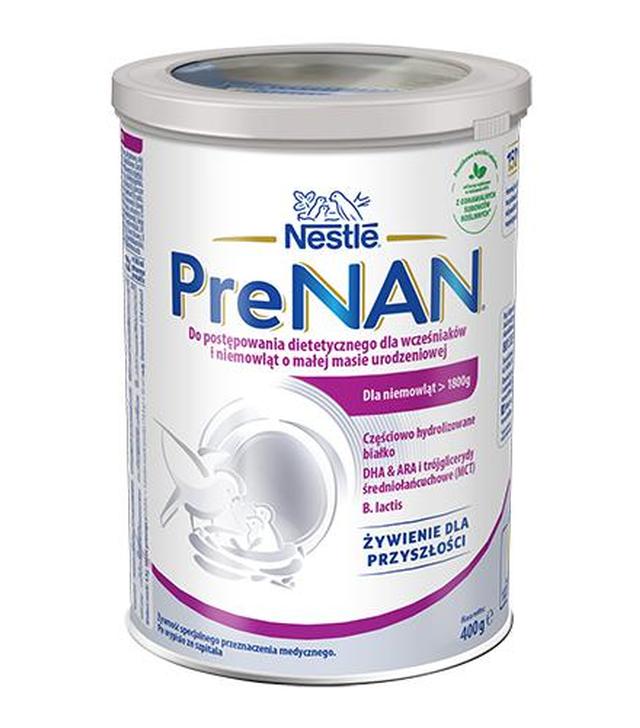 Nestle PreNan Dla wcześniaków i niemowląt - 400 g - cena, opinie, stosowanie
