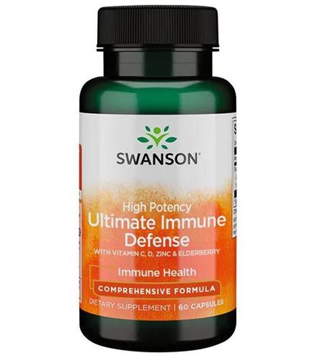 Swanson Ultimate Immune Defense, 60 kaps., cena, opinie, stosowanie