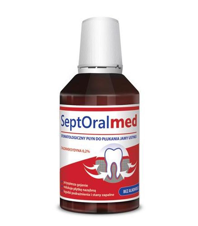 SeptOral Med Płyn stomatologiczny do płukania jamy ustnej, 300 ml - cena, opinie, wskazania