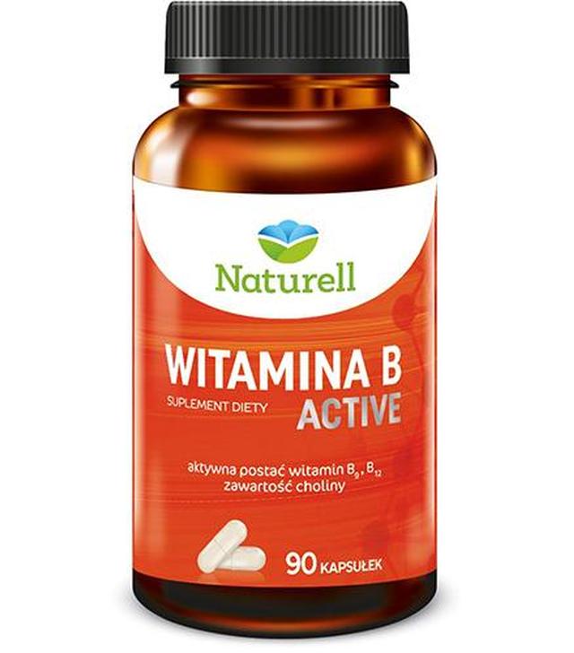 Naturell Witamina B Active, 90 kapsułek - ważny do 2025-08-31